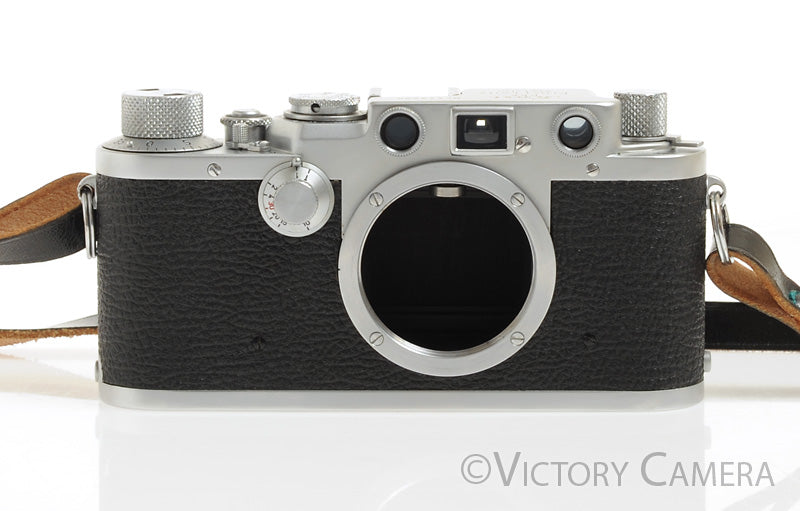 Leica IIIF Camera Color Dial Body -Good Working- [EXC-] - Victory Camera