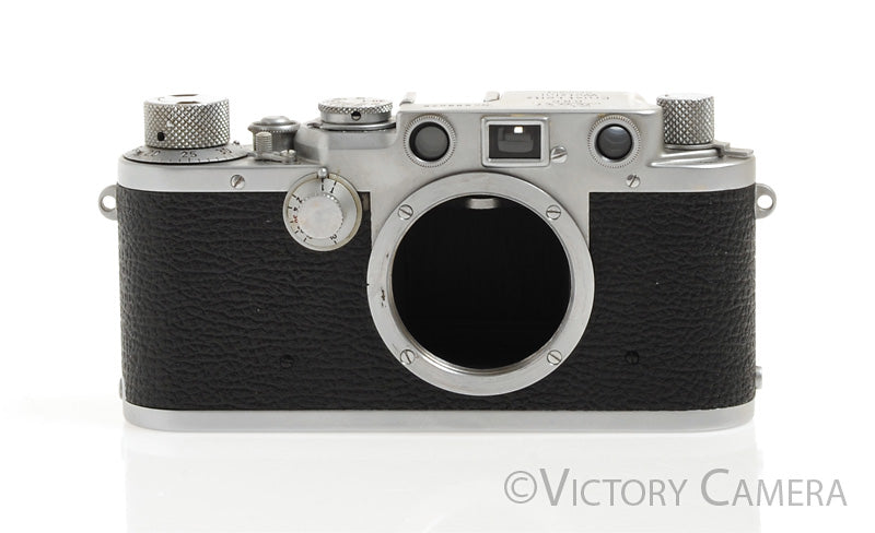 Leica IIIF Camera Color Dial Body -Good Working- [EXC-] - Victory Camera