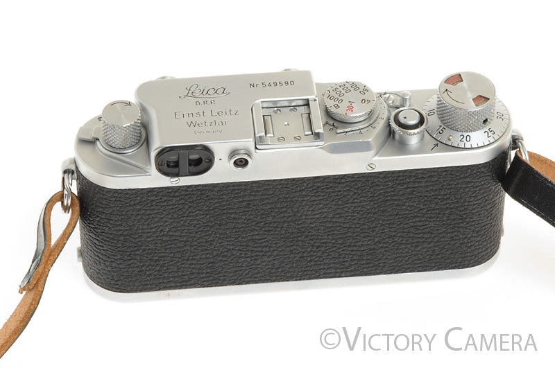 Leica IIIF Camera Color Dial Body -Good Working- [EXC-] - Victory Camera