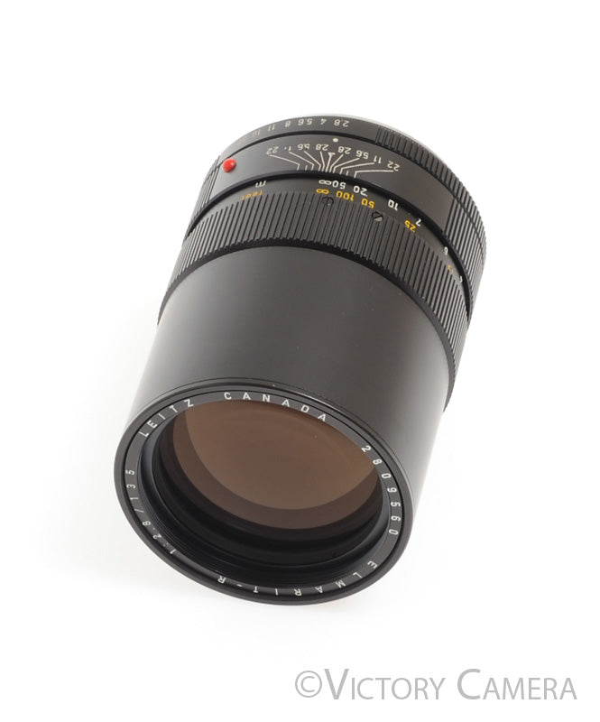 Leitz Leica Elmarit-R 135mm F2.8 3 Cam SLR Lens w/ Case - Victory Camera