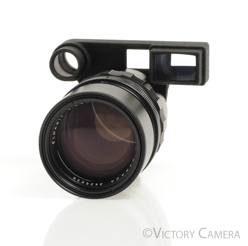 Leica Elmarit 135mm F2.8 M Lens with Goggles [MINT-] - Victory Camera