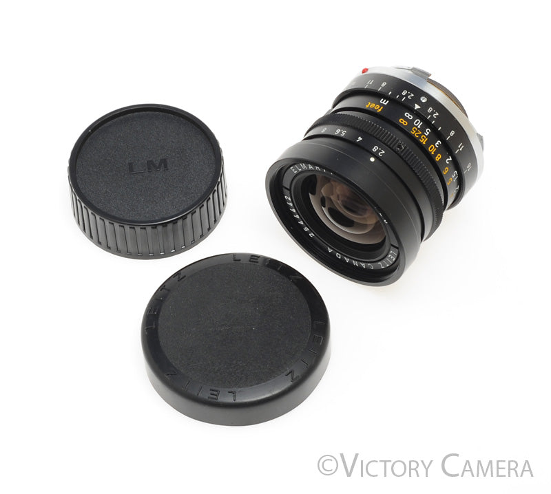 Leica Elmarit-M 28mm f2.8 V2 M Mount Wide Angle Prime Lens [EXC] - Victory Camera