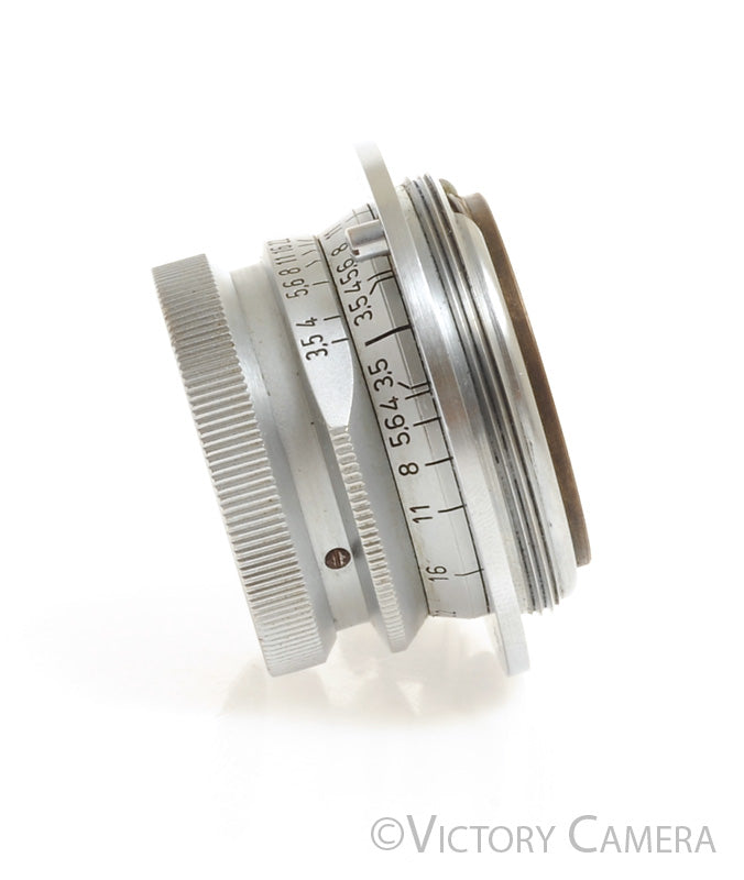 Leica Summaron 3.5cm 35mm F3.5 L39 LTM Screw Mount Lens (feet) [EXC-] - Victory Camera