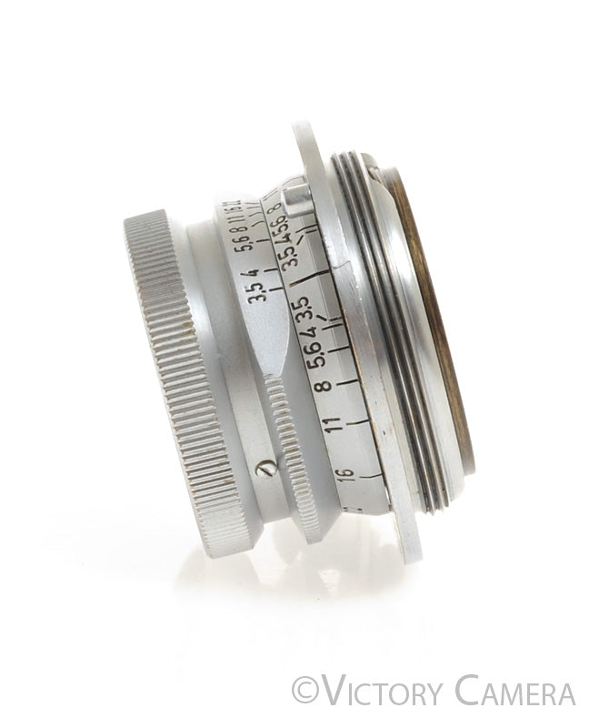 Leica Summaron 3.5cm 35mm F3.5 L39 LTM Screw Mount Lens (feet) [GOOD] - Victory Camera