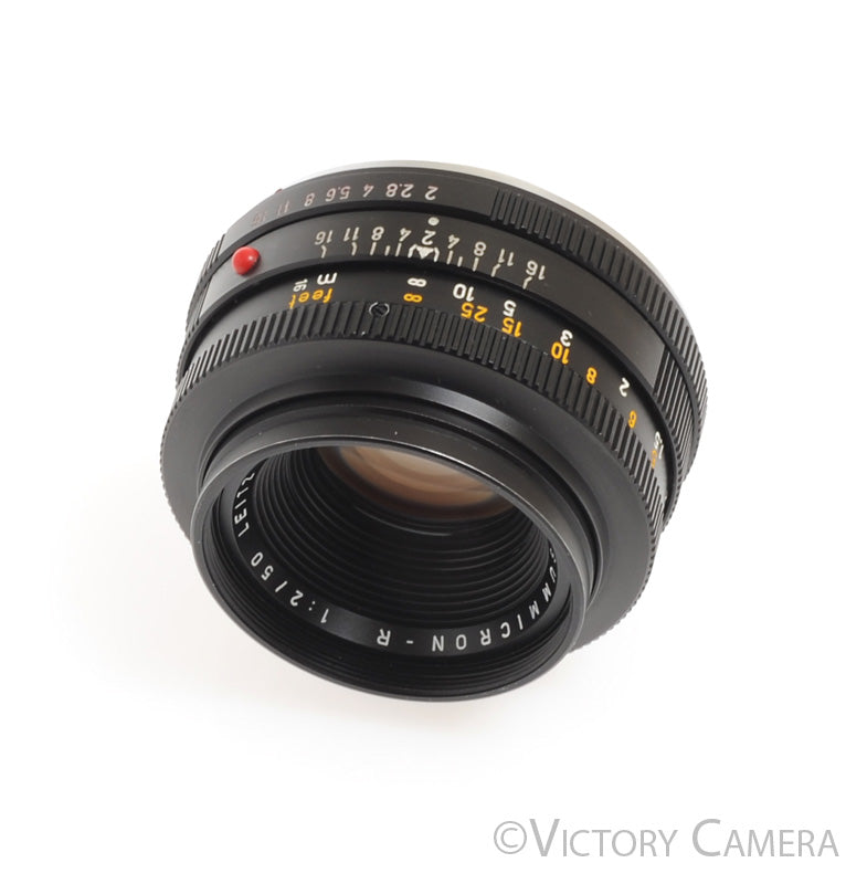 Leica Leitz Summicron-R 50mm f2 3 Cam Prime Lens for R Mount - Victory Camera