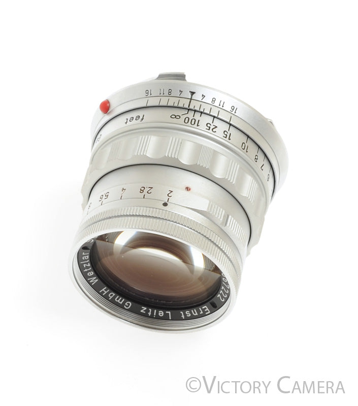 Leica 5cm 50mm f2 V2 Rigid Summicron M Mount Lens [EXC+]