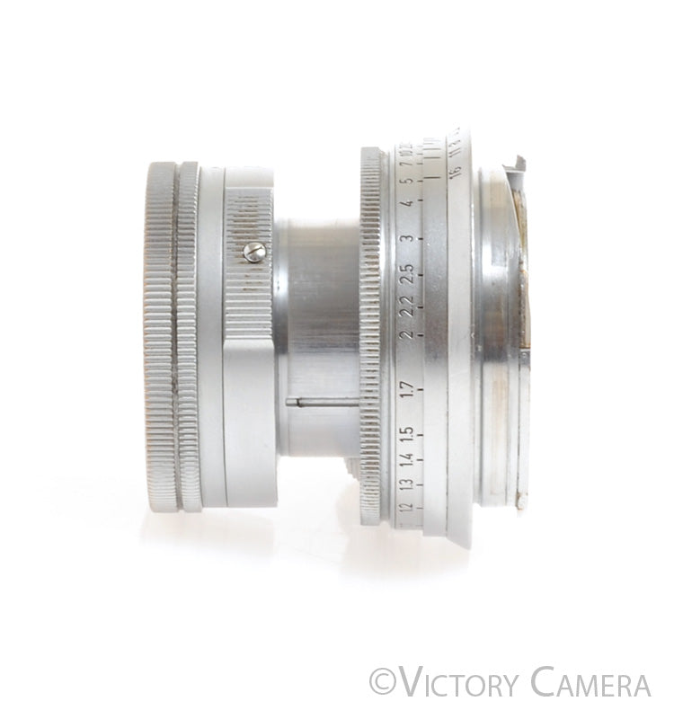 Leica 5cm F2 50mm Collapsible Summicron M Mount Lens [EXC] - Victory Camera