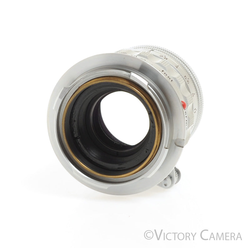 Leica 5cm 50mm f2 V2 Rigid Summicron M Mount Lens [EXC+]