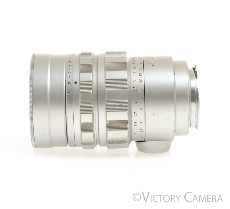 Leica 90mm f2 V1 Summicron-M Chrome M Mount Prime Lens [EXC]