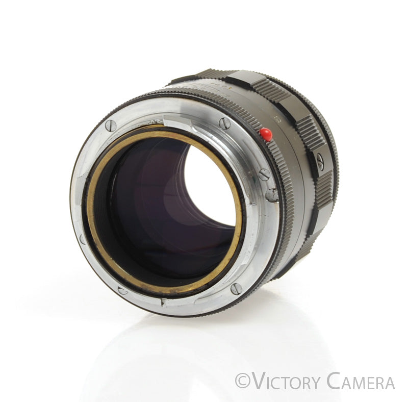 Leica 90mm f2.8 Tele-Elmarit Black &quot;Fat&quot; Telephoto Lens for M Mount [EXC+] - Victory Camera