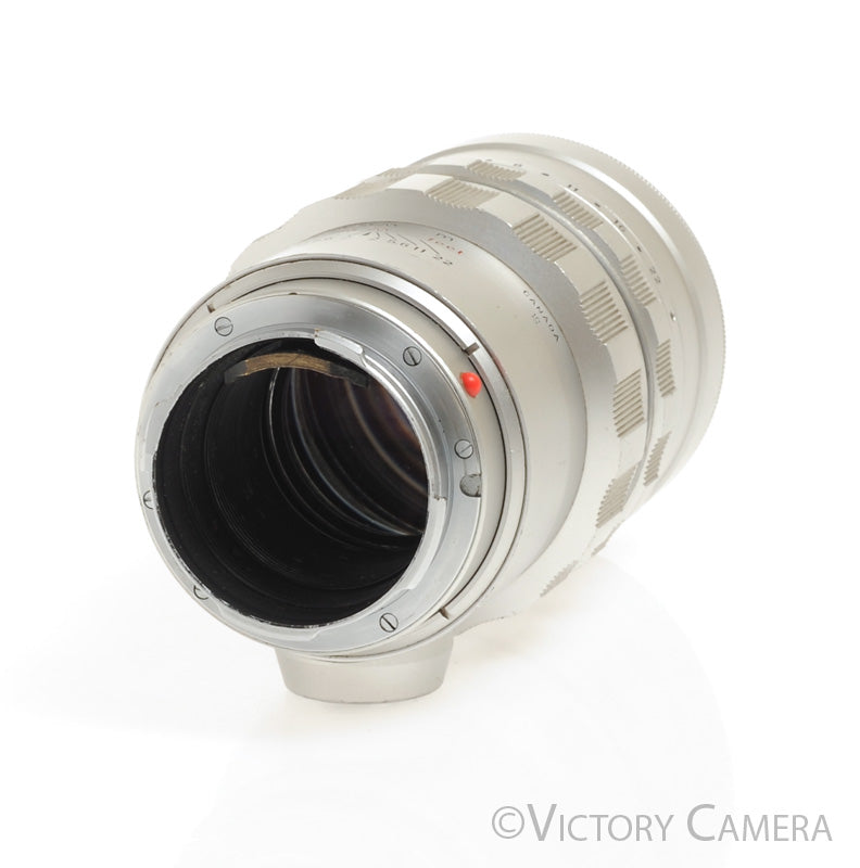 Leica 90mm f2 V1 Summicron-M Chrome M Mount Prime Lens [EXC]