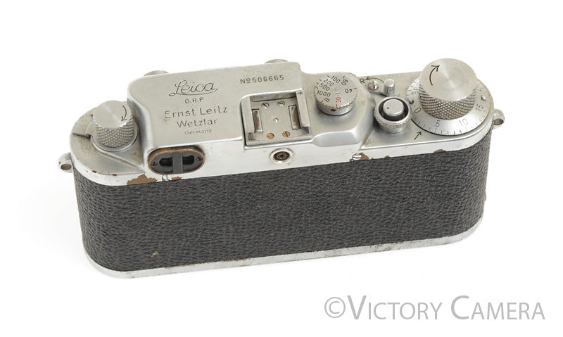 Leica IIIC Camera Body (needs CLA, Ugly) [AS-IS] - Victory Camera