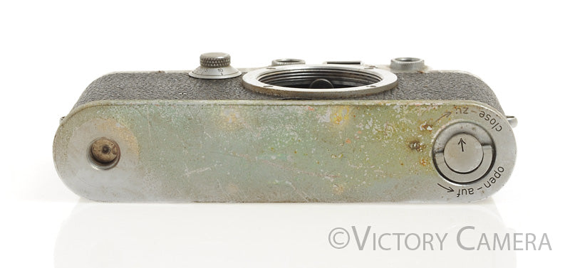 Leica IIIC Camera Body (needs CLA, Ugly) [AS-IS] - Victory Camera