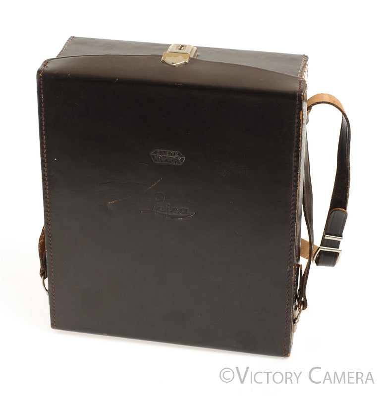 Leica III / LTM Hard Leather Camera System Case- [EXC] - Victory Camera