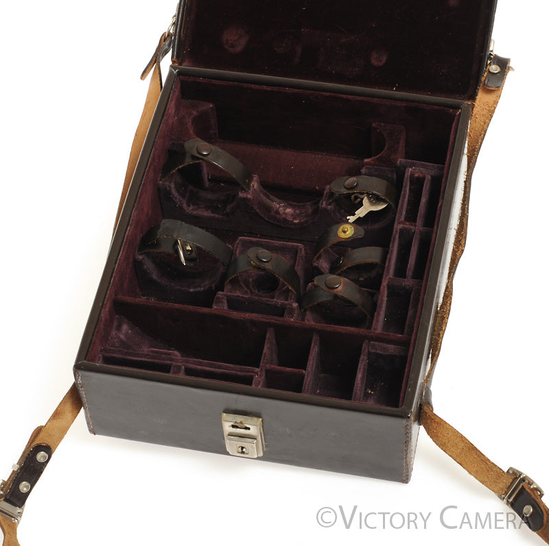 Leica III / LTM Hard Leather Camera System Case- [EXC] - Victory Camera