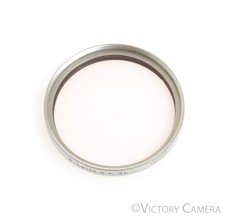 Leica E. Leitz NY 39mm Chrome SL Skylight Filter [EXC+]