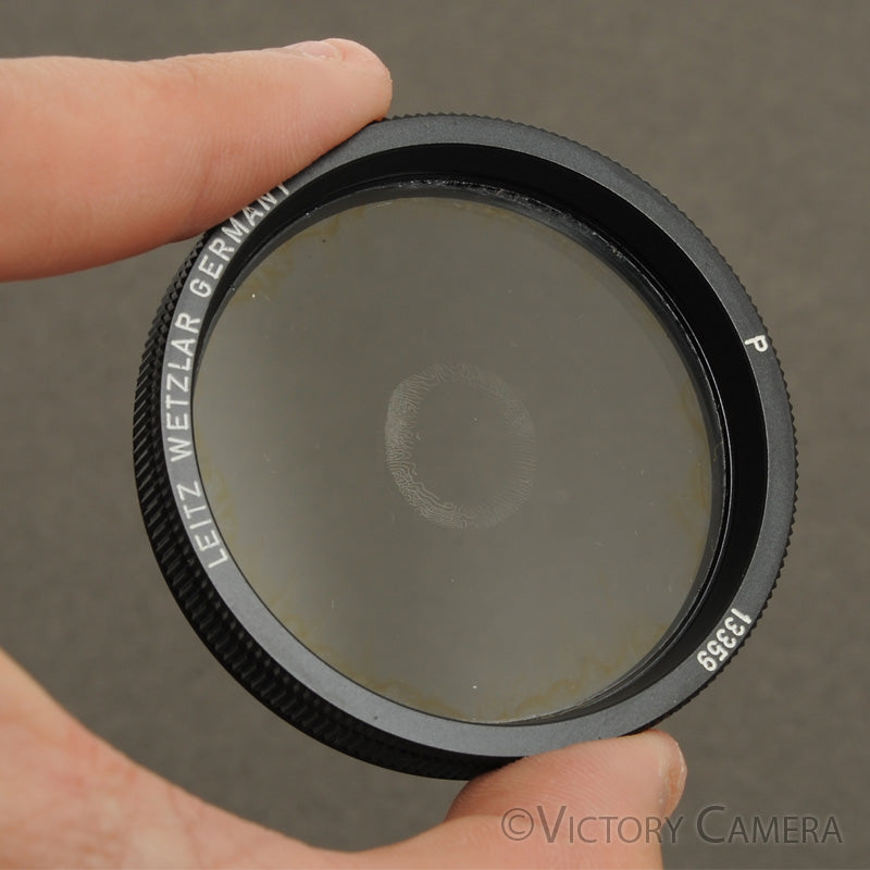 Leica 13359 E54 Polaroizer Filter w/ Case -Separation- [BGN] - Victory Camera