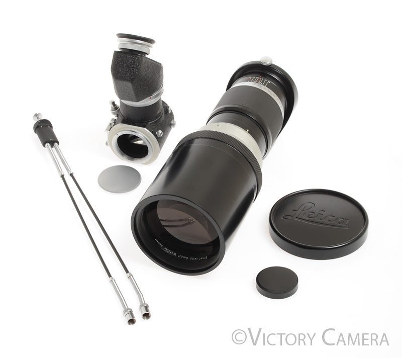 Leica Telyt 40cm F5 Lens With Visoflex for LTM Cameras [EXC] - Victory Camera