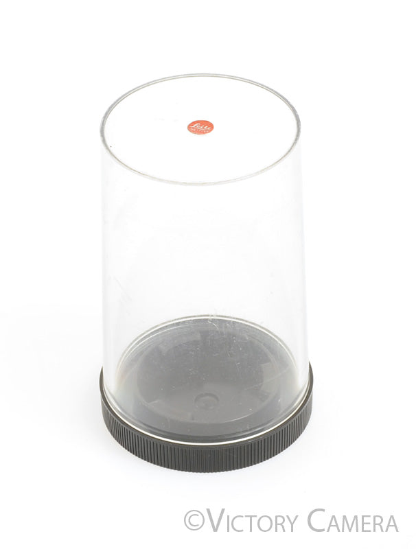 Leica Leitz Plastic Lens Bubble Case for R Mount ~5&quot; Tall [EXC-]