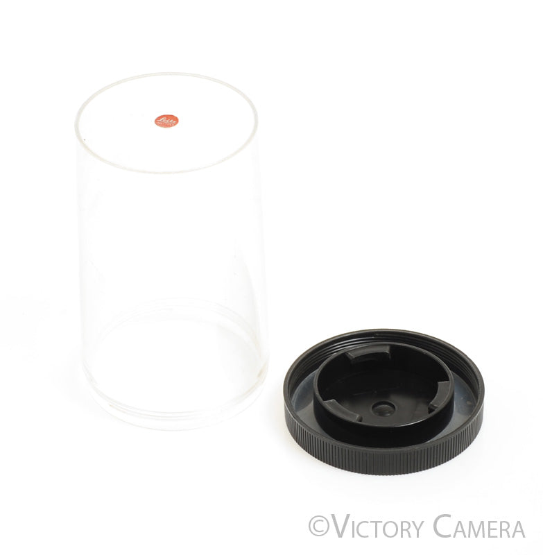 Leica Leitz Plastic Lens Bubble Case for R Mount ~5&quot; Tall [EXC-]