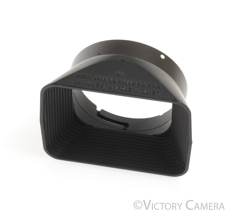 Leica 12509 Lens Shade / Hood for R Mount 28mm f2.8, 35mm f2, 35mm f2.8 w/ Case - Victory Camera