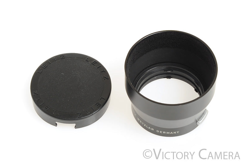 Leica IUFOO 12575 Lens Hood for 135mm Elmar 90mm Elmarit w/ Cap [EXC+] - Victory Camera