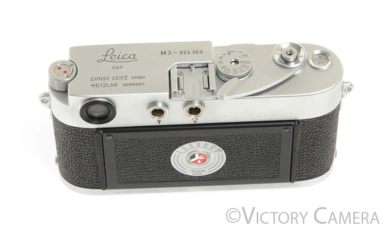 Leica M3 SS (Single Stroke) Chrome 35mm Rangefinder Camera Body  [EXC+] - Victory Camera