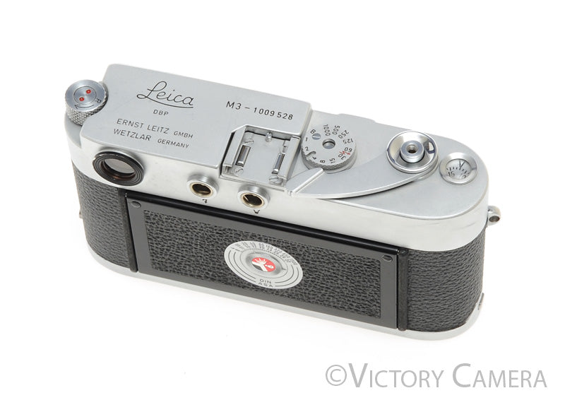 Leica M3 SS (Single Stroke) Chrome 35mm Rangefinder Camera Body [EXC+] - Victory Camera