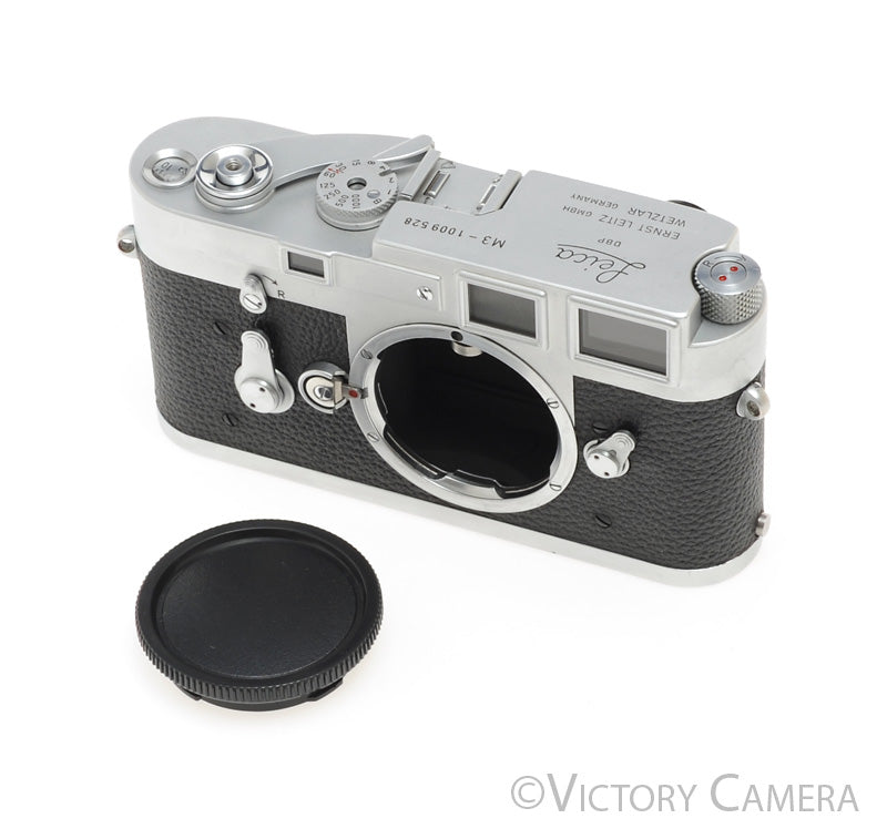 Leica M3 SS (Single Stroke) Chrome 35mm Rangefinder Camera Body [EXC+] - Victory Camera