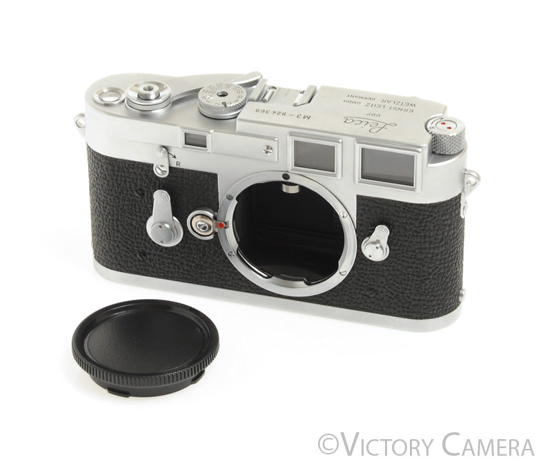 Leica M3 SS (Single Stroke) Chrome 35mm Rangefinder Camera Body  [EXC+] - Victory Camera