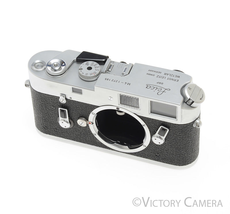 Leica M4 Rangefinder Camera Body-Clean, Leica serviced- [EXC+] - Victory Camera