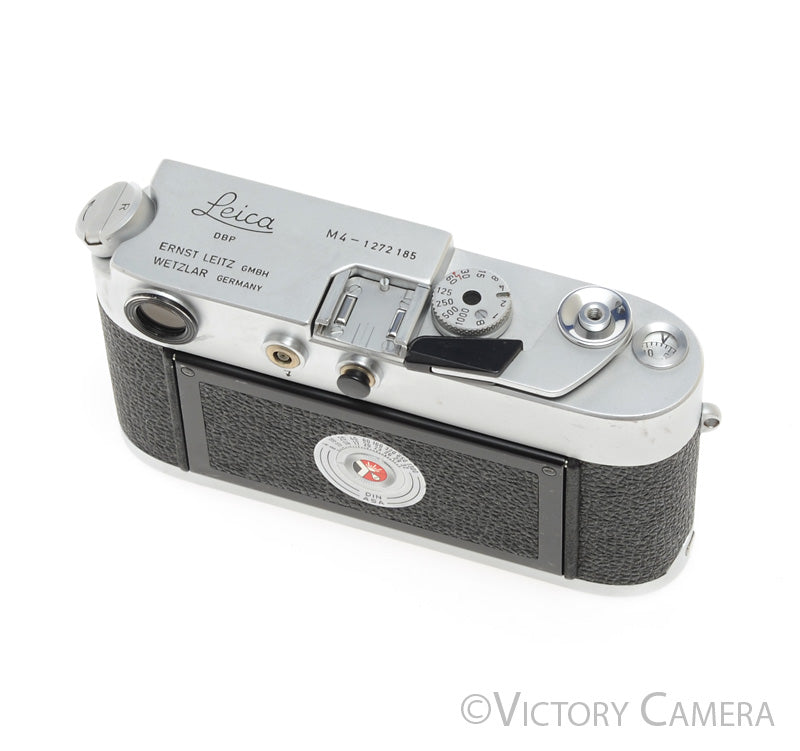 Leica M4 Rangefinder Camera Body-Clean, Leica serviced- [EXC+] - Victory Camera