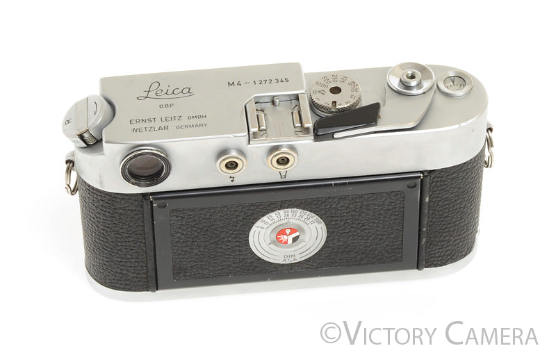 Leica M4 Classic Chrome 35mm Rangefinder Camera Body [EXC-]