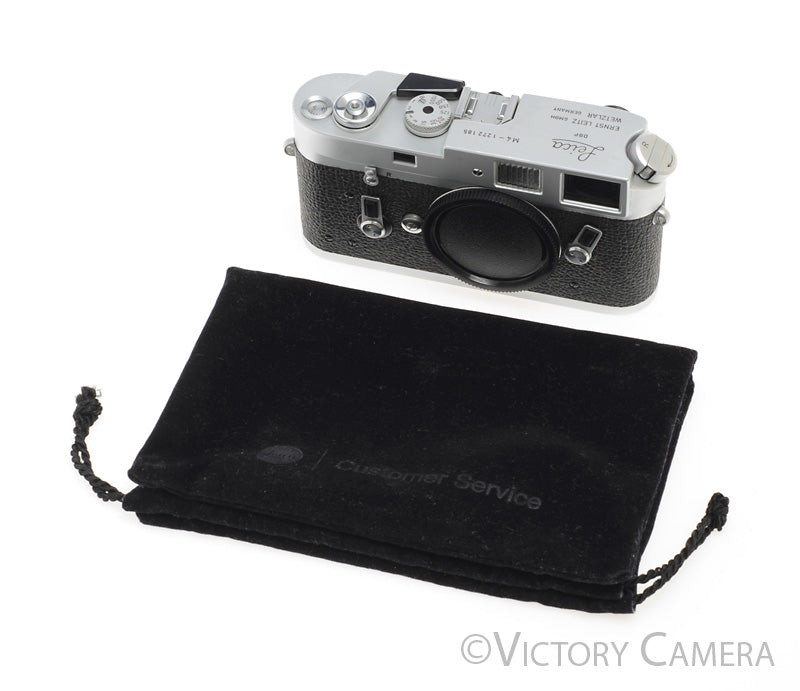 Leica M4 Rangefinder Camera Body-Clean, Leica serviced- [EXC+] - Victory Camera