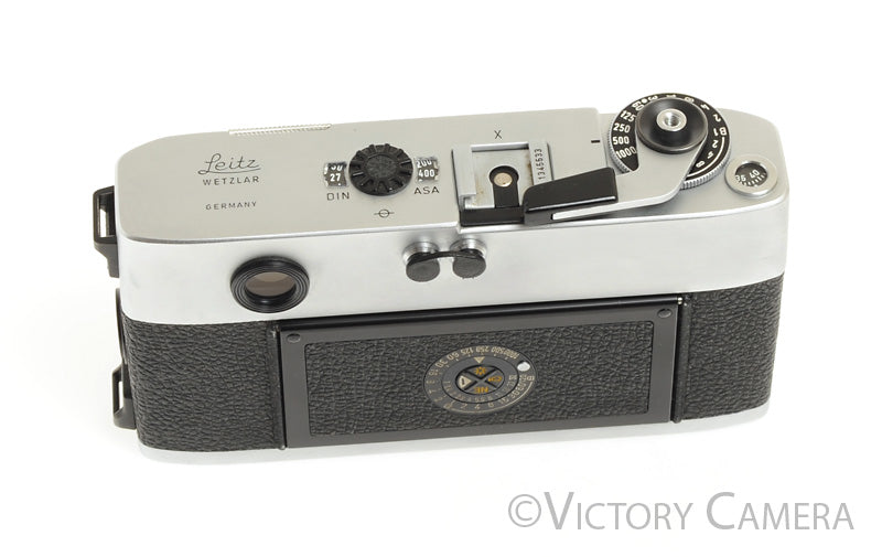 Leica Leitz M5 2 Lug Chrome 35mm Rangefinder Camera Body -Good Meter- [EXC] - Victory Camera