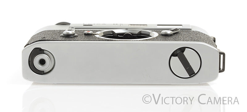 Leica Leitz M5 2 Lug Chrome 35mm Rangefinder Camera Body -Good Meter- [EXC] - Victory Camera