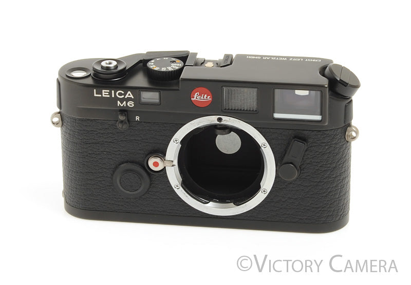 Leica M6 Classic Black 35mm Rangefinder Camera Body  [EXC-] - Victory Camera