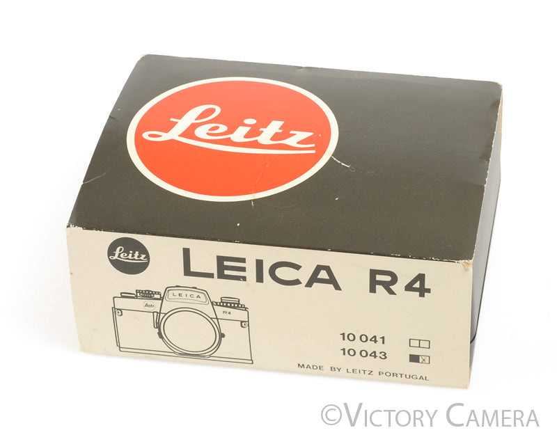 Leica Leitz Genuine Box (only) for R4 w/ Cardboard Sleeve [GOOD]