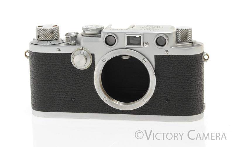 Leica IIIF Camera Color Dial Body -Clean and Working- [EXC+] - Victory Camera