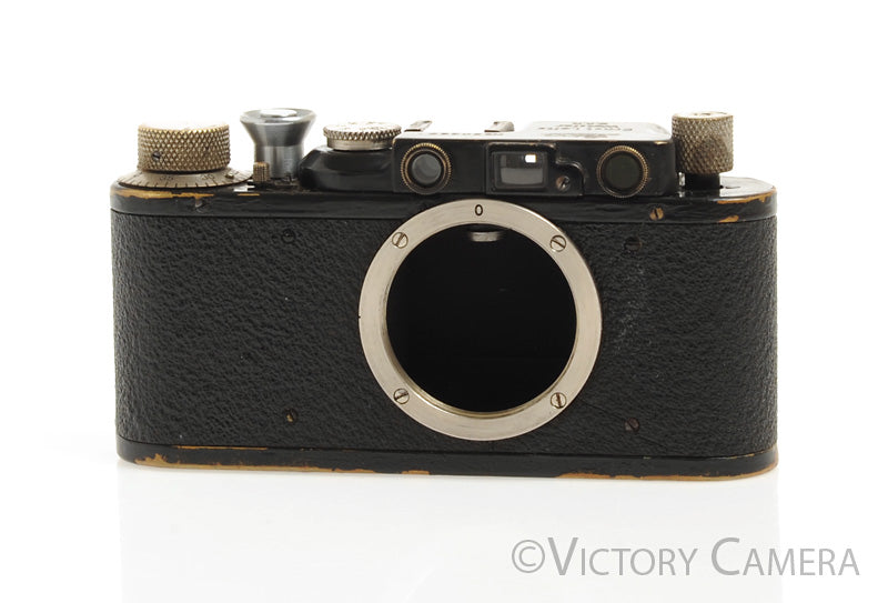 Leica IID Black Rangefinder Camera Body (needs CLA)  [AS-IS] - Victory Camera