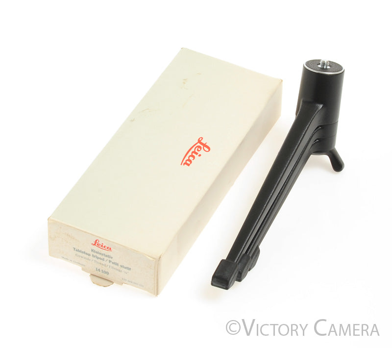 Genuine Leica Small Table Tripod #14100 -Clean in Box- [MINT-] - Victory Camera