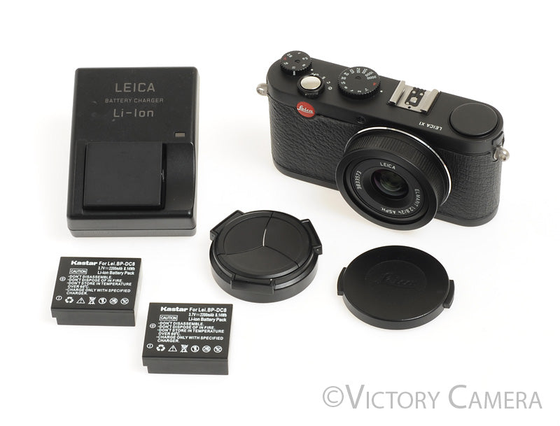 Leica X1 12.2MP Digital Point &amp; Shoot Camera w/ 24mm f2.8 Elmarit Lens [EXC+]