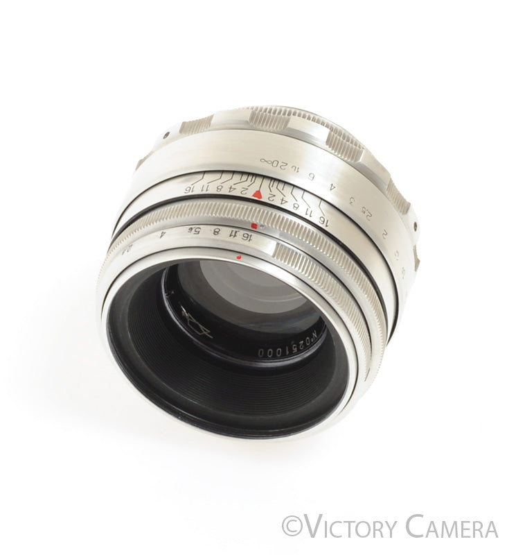 Zenit Helios-44M 58mm F2 Swirly Bokeh Leica LTM Screw Mount Lens [EX] - Victory Camera