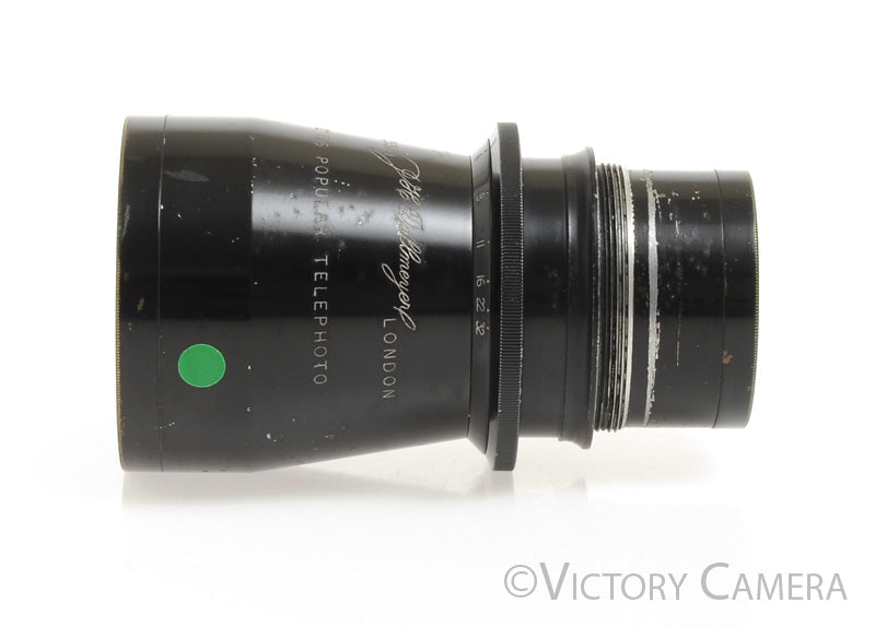 Dallmeyer 12&quot; F6 Popular Telephoto View Camera Lens [GOOD] - Victory Camera