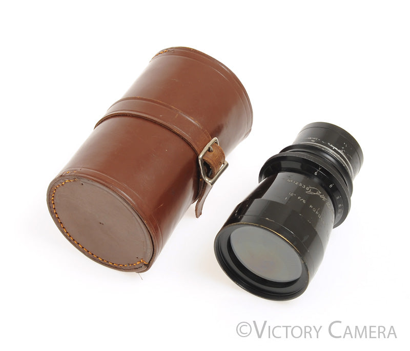 Dallmeyer 12&quot; F6 Popular Telephoto View Camera Lens [GOOD] - Victory Camera