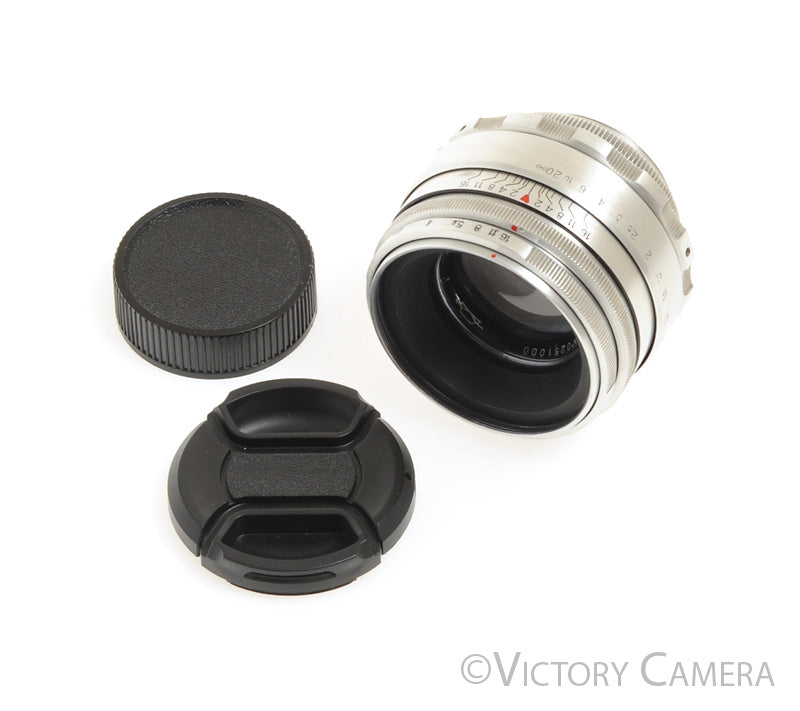 Zenit Helios-44M 58mm F2 Swirly Bokeh Leica LTM Screw Mount Lens [EX] - Victory Camera