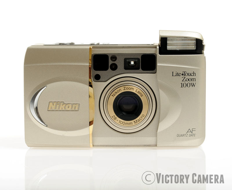 Nikon Lite Touch Zoom 100W 35mm Point &amp; Shoot Film Camera  [EXC] - Victory Camera