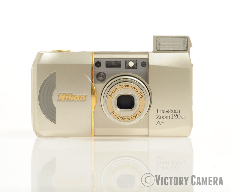 Nikon Lite Touch Zoom 120 ED 35mm Point &amp; Shoot Film Camera  [EXC+] - Victory Camera