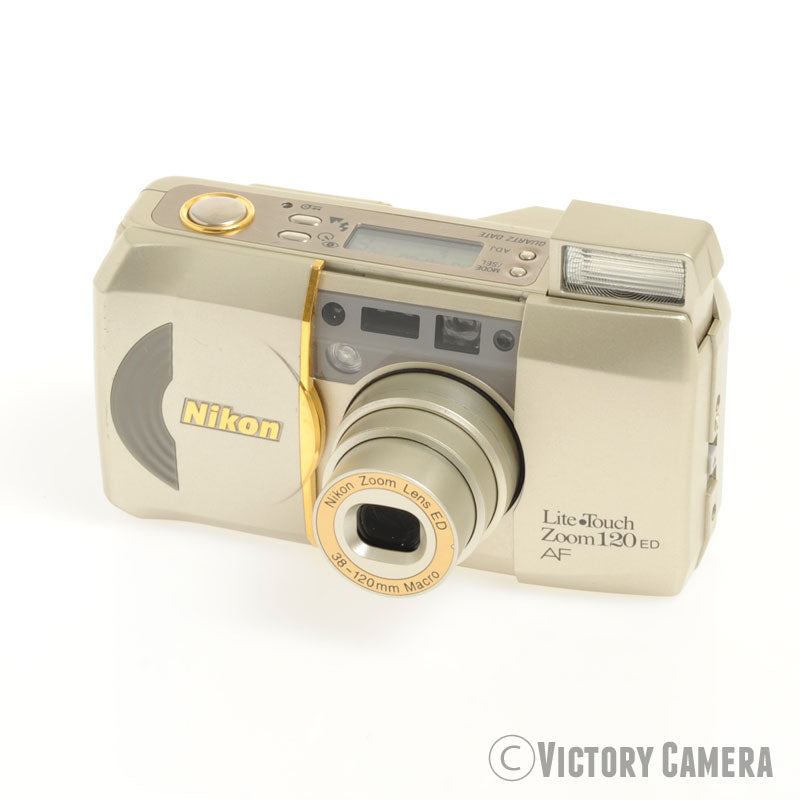 Nikon Lite Touch Zoom 120 ED 35mm Point &amp; Shoot Film Camera  [EXC+] - Victory Camera