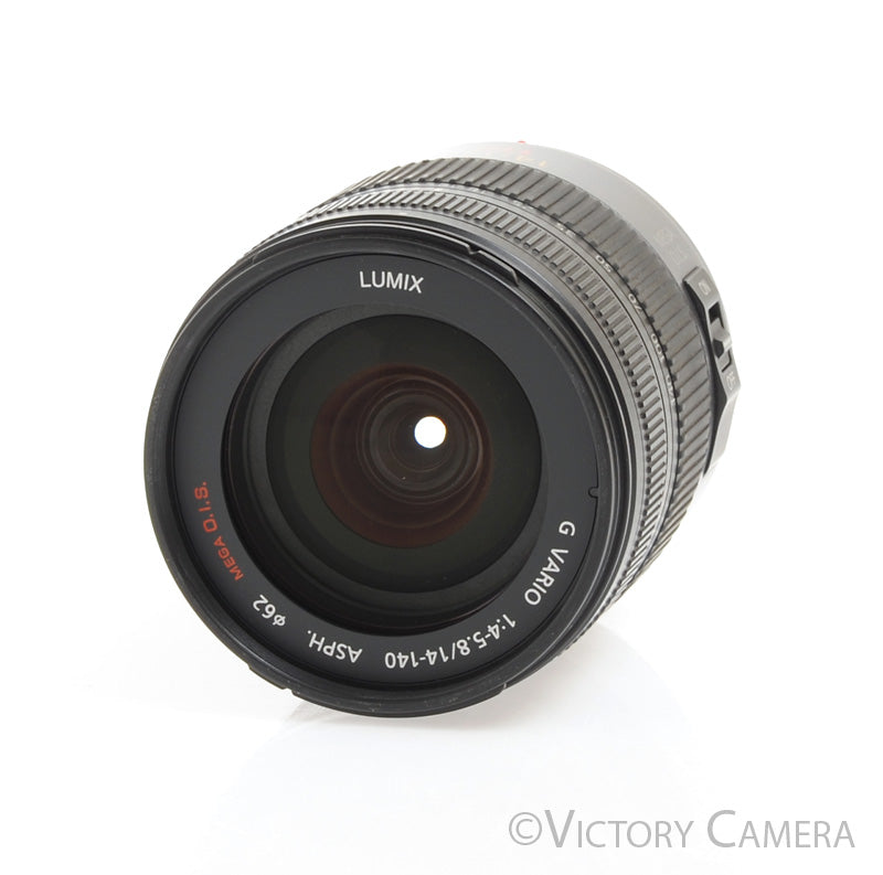 Panasonic Lumix G Vario 14-140mm f4-5.8 Mega OIS Zoom Lens for Micro 4/3  -Clean-
